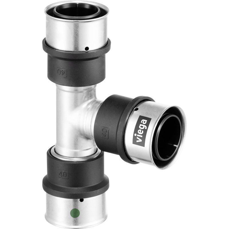 Viega Smartpress 6718 - T-stuk verloop - 20x20x16mm