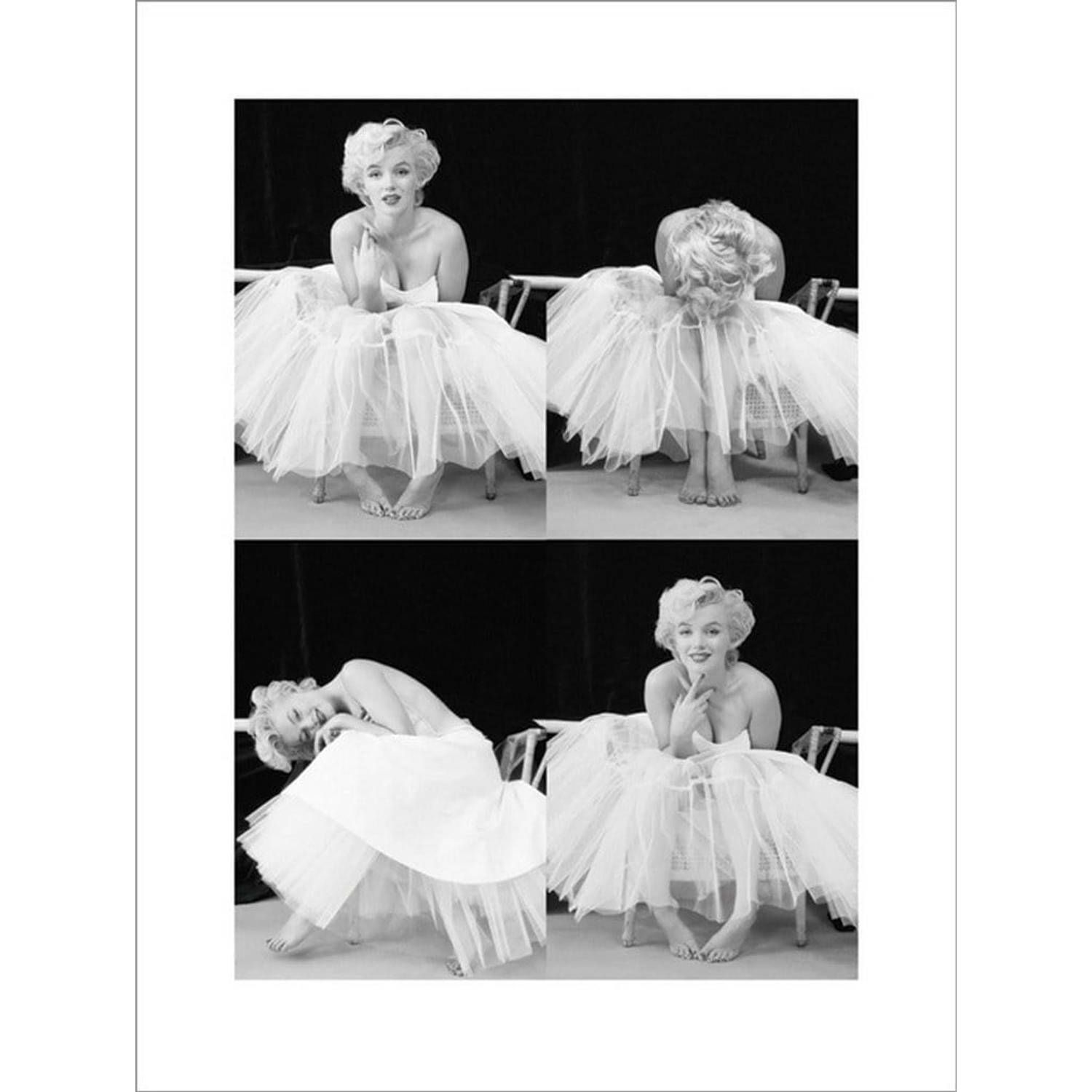 Pyramid Marilyn Monroe Ballerina Sequence Art Print 60x80cm