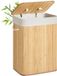 Songmics Panier à linge en bambou 72 L – Naturel