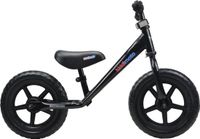 Kiddimoto Super Junior zwart-grijs loopfiets
