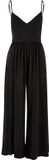 Urban Classics Modal Spaghetti Jumpsuit Zwart XXL