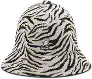 Kangol Bob Kangol Carnival Casual Unisex Volwassenen S Witte Zebra Bucket Hat