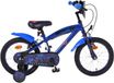 Volare Superman kinderfiets - jongens - 16 inch - blauw - twee handremmen