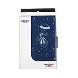 WONDEE La Volatil Beschermhoes voor e-book reader, 15,2 cm (6 inch), verstelbaar, met kaarthouder en documenthouder, compatibel met Kobo, Kindle Paperwhite en alle 6 inch (15,2 cm)