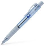 Faber-Castell Balpen Polyball View Icy Glow XB - Blauw
