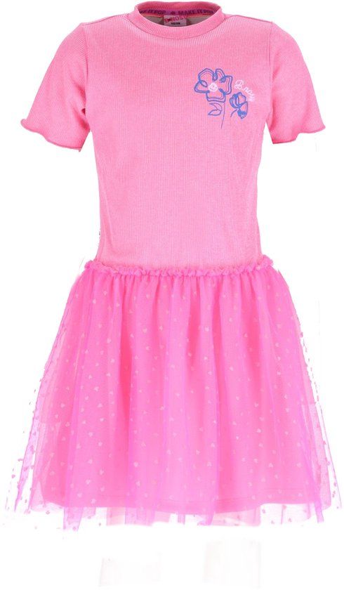 B.Nosy Y603-5851 meisjes Jurk Roze