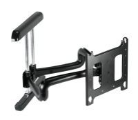 Chief Swing Arm Wall Mount - Black - 56 x 100.3 x 8.6 cm - Max 90.7 kg