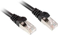 Sharkoon 0.25m Cat.6 S/FTP Netwerkkabel Zwart