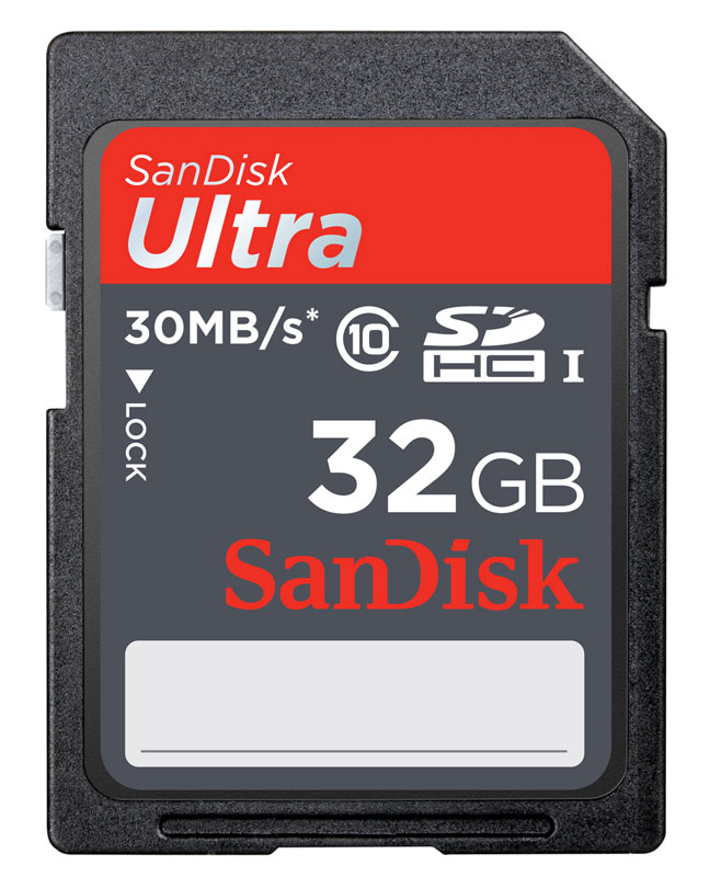 SanDisk 32GB Ultra SDHC UHS-I
