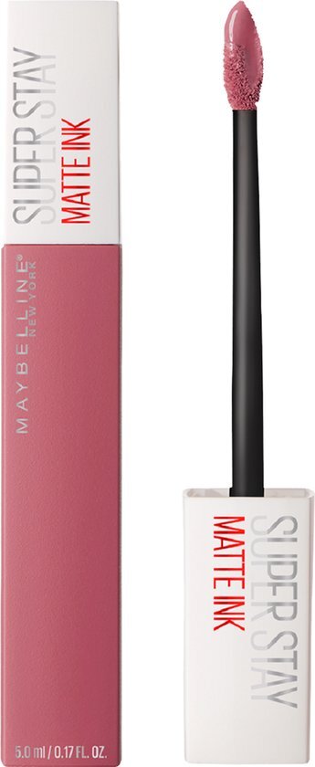 Maybelline SuperStay Matte Ink Lipstick - 15 Lover - Paars - Langhoudende Matte, Liquid Lipstick - 5 ml