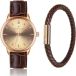 Philipp Blanc Montre et bracelet en cuir Lugano