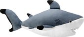 Wild Planet Pluche zwartpunthaai knuffel 40 cm - Grijs