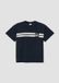 s.Oliver T-shirt avec imprimé dorsal bleu foncé