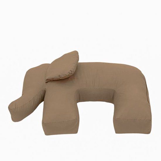 MorDesign Voedingskussen Olifant Cappuccino