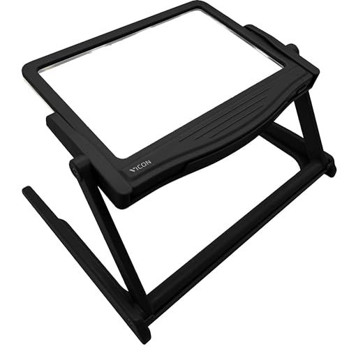 Vicon Vergrootglas met LED Verlichting - 5x vergroting - Incl. Batterijen - Vergrootspiegel - Leesloep voor Volwassenen en Ouderen