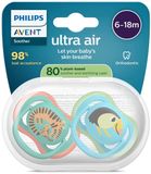 Avent Philips Avent Ultra Air Fopspeen 6-18 maanden (2 stuks)