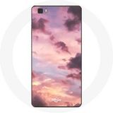 Maniacase Etui voor Huawei P8 Zonsondergang achtergrond