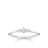 Thomas Sabo Ring Dames 925 Zilver Wit Zirkoon TR2324-051-14-60