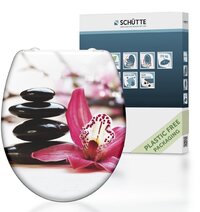 SCHÜTTE WC-Bril WELLYNESS - Duroplast - Soft Close - Afklikbaar - 3-zijdige Print - Multi kleuren