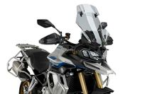 Puig 22250 W Touring voorruit, aerodynamische bescherming en comfort op lange afstanden, transparant