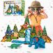 WOOPIE - Jouets de construction Jungle 45 Pièces Plastique - Jouets de construction magnétiques