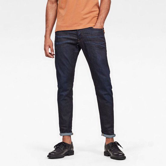 G-STAR 3302 Tapered Jeans - Heren - Dark Aged - W29 X L32