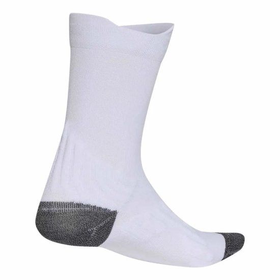 adidas Running Comfy Crew Sock Socks, white/grey two, M