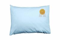 Bona Basics, Decoratieve kussenhoes, Huisdecoratie, voor bank, cafetaria, Afmeting: 50x35 cm, Kleur: Lichtblauw