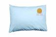 Bona Basics, Decoratieve kussenhoes, Huisdecoratie, voor bank, cafetaria, Afmeting: 50x35 cm, Kleur: Lichtblauw