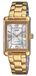 Casio Dameshorloge LTP-1234PG-7A Analoog Staal Zilverkleurig Goudkleurig