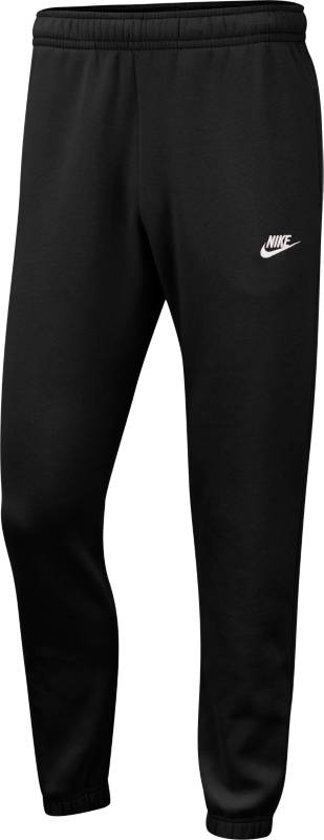 Nike Nsw Club Pant Cf Bb Heren Sportbroek - Black/Black/(White) - Maat L