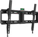 Support mural inclinable pour TV - Noir - Convient aux téléviseurs de 32 à 75 pouces - VESA 600 mm x 400 mm