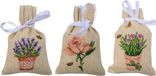 Vervaco Kruidenzakje Kit Bloemen Set van 3
