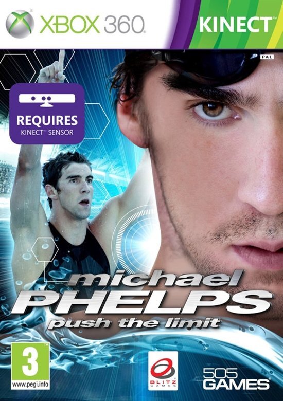 Microsoft Michael Phelps Push The Limit Xbox 360