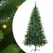 vidaXL Sapin de Noël avec 150 LED, Vert, 150 cm