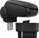 [pro.tec]® Armsteun Opel Corsa D Stof Zwart