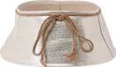 Merkloos / Sans marque Koopman International Kerstboomrok - Zilver - Kunststof - 40 cm
