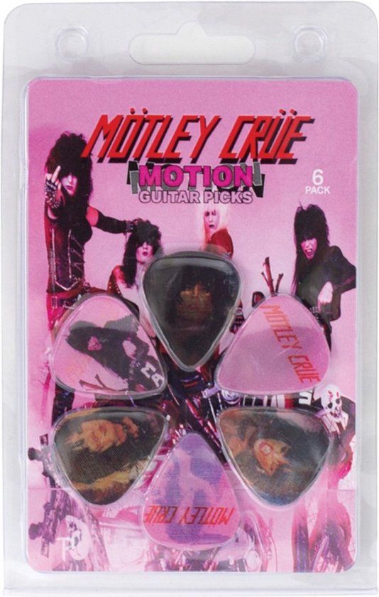Perri's - Mötley Crüe - Motion Guitar Picks - 0.71 mm - 6-pack
