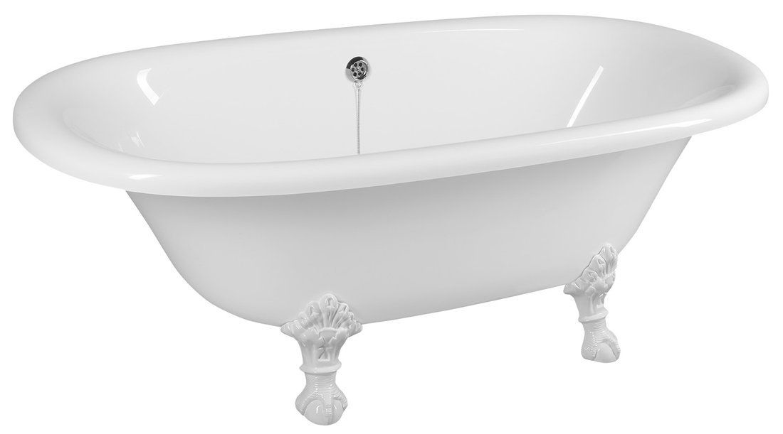 Polysan Regata Vrijstaand Bad - 175x85 cm - Wit