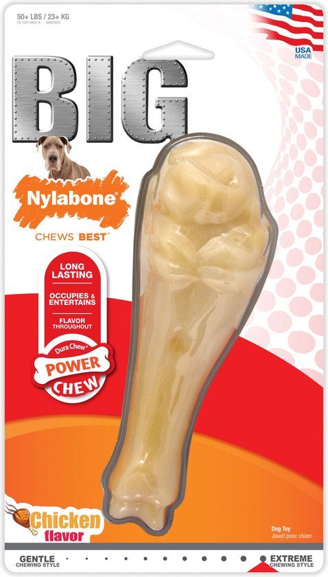 Power Chew Big Chew Turkey Leg - L - Beige