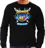 Bellatio Decorations Apres ski sweater voor heren - zwart - XXL