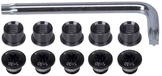 FSA Ml021 Kettingblad Schroefset 10 Eenheden Zwart