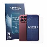 Savvies Screenprotector voor Xiaomi Poco F9 Ultra (Voor+Camera) - Folie Beschermfolie transparant 6 Stuks