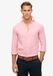 Superdry Casual Linnen Overhemd Heren Lange Mouwen - New House Pink Stripe - L