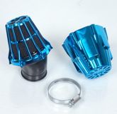 Pln2030113 Polini Cornet Air Filter Ø32mm 203.0113 Dellorto PHBG Bent 30° Blue