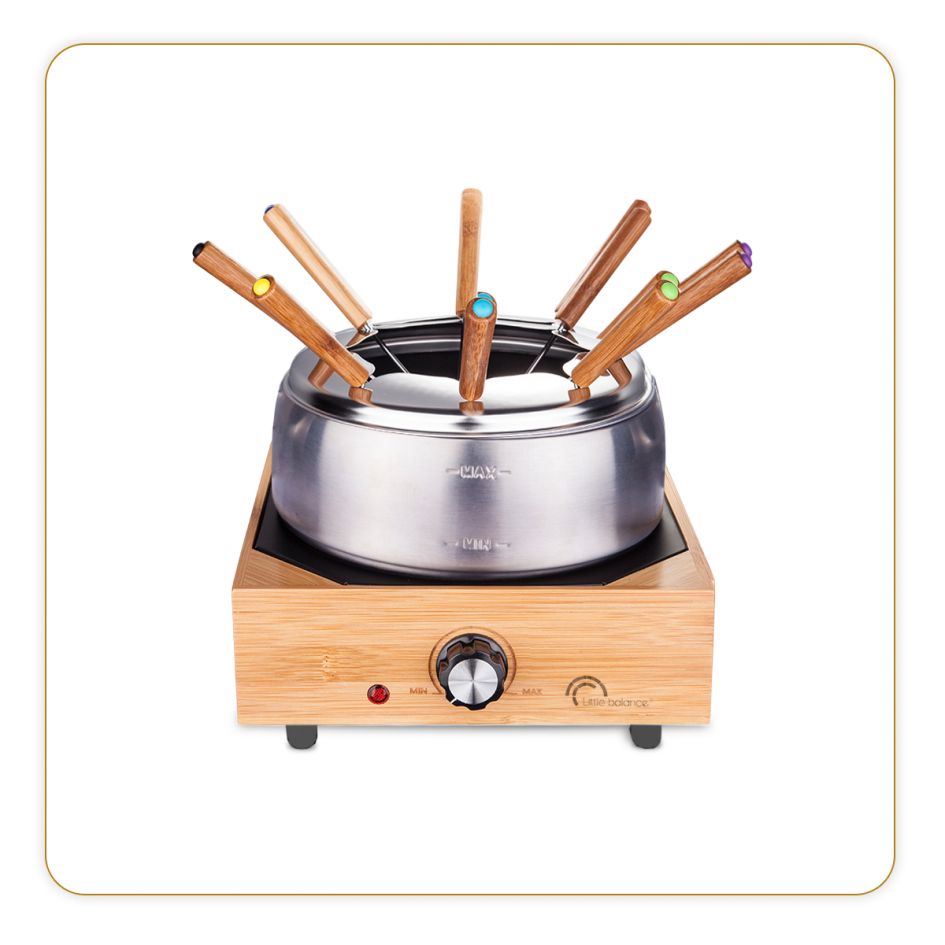 Little Balance 8320 fondueset 2 l Roestvrijstaal 8 personen