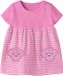 NAME IT NBFFUNNIEZ SS DRESS Bébé Robes Taille 80 Coton/Élasthanne Manches courtes Strawberry Moon