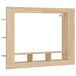 Sonoma Eiken meuble TV 152x22x113 cm Bois traité