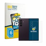 BROTECT - Screenprotector voor Samsung Galaxy Z Fold 8 Ultra (Voor+Camera) - Folie Beschermfolie transparant 6 Stuks