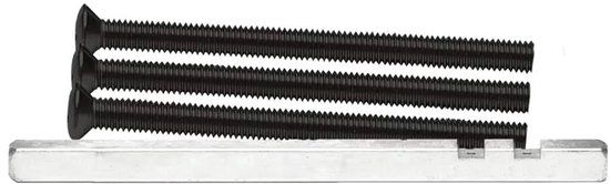 AXA Krukstift + set bouten 8x130+M6x80 (3x)